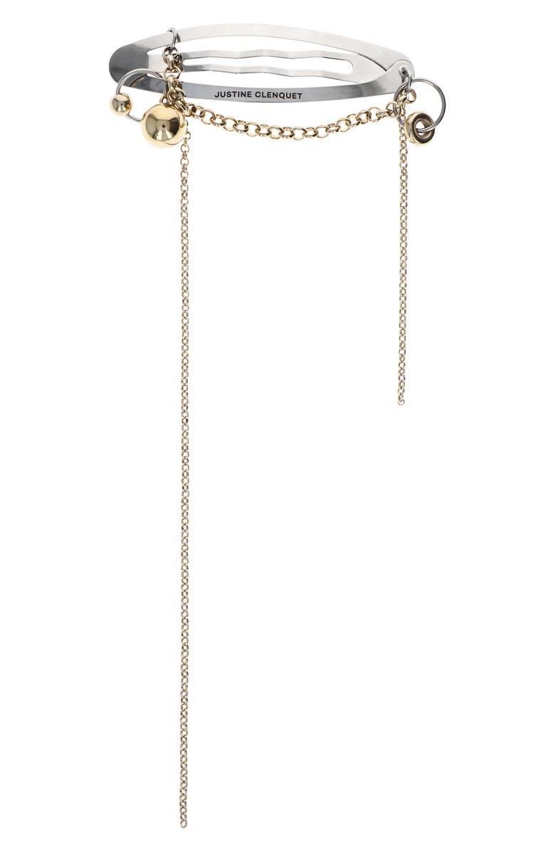Justine Clenquet Rachel Chain Hair Clip, Alternate, color, 