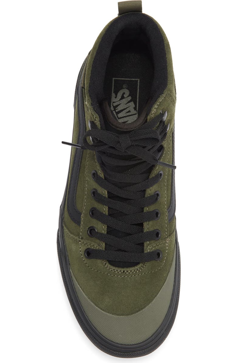 Vans Ashwood High Top Sneaker, Alternate, color, Suede Grape Leaf/Black