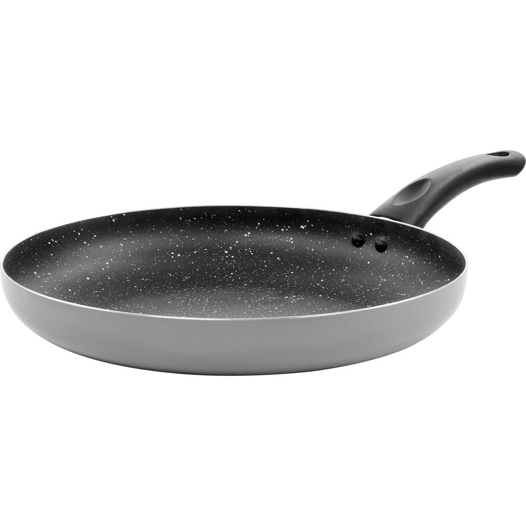 Oster Luneta 12 Inch Aluminum Nonstick Frying Pan With Bakelite Handle In Grey In Gray