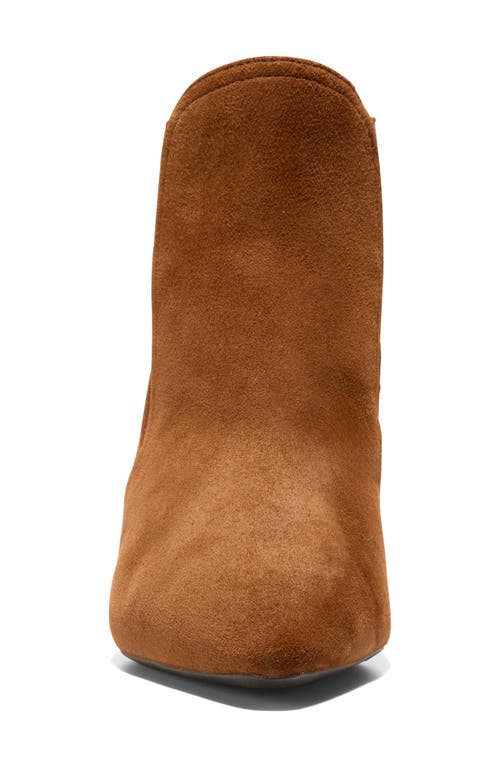 Cole Haan Go-to Jamela Suede Chelsea Bootie In Brown