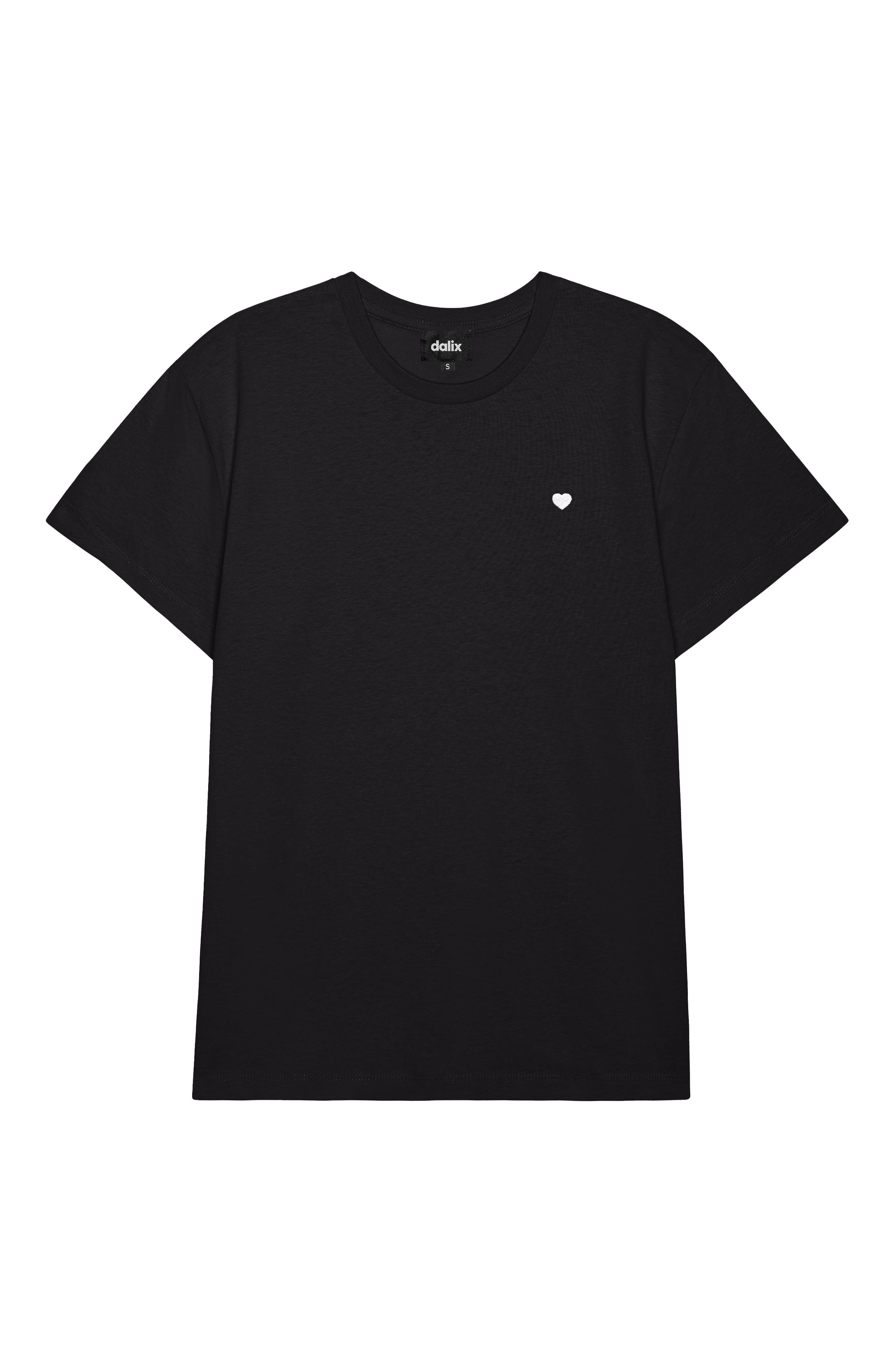 Womens Lil Heart Lightweight Everyday Tee