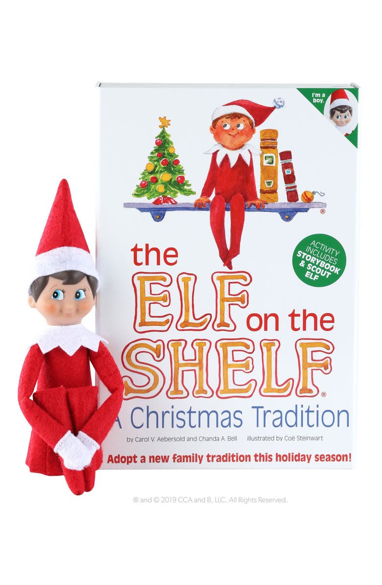 Elf on the Shelf Boy Elf & Book Set, Alternate, color, 
