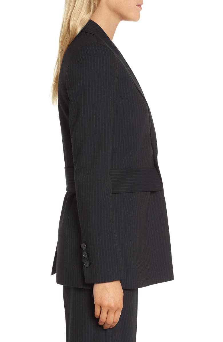 Lewit Pinstripe Suit Jacket, Alternate, color, Navy Night Pinstripe