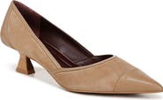 Franco Sarto Darcy Pointed Toe Kitten Heel Pump