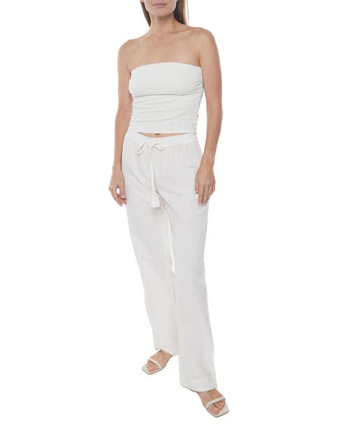 Calypso St Barth Calypso St. Barth Bianca Pants In White