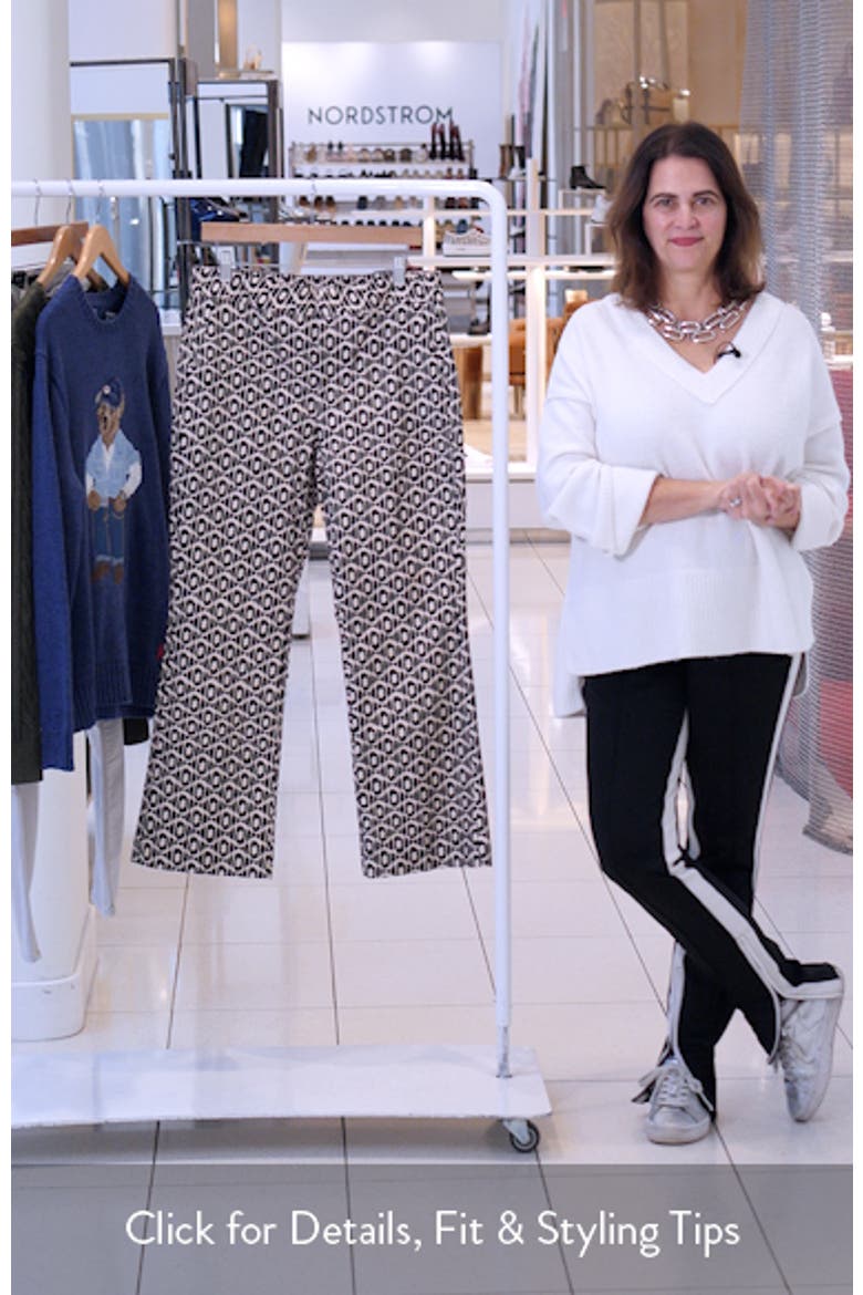 Lacy Diamond Plaza Ankle Pants video
