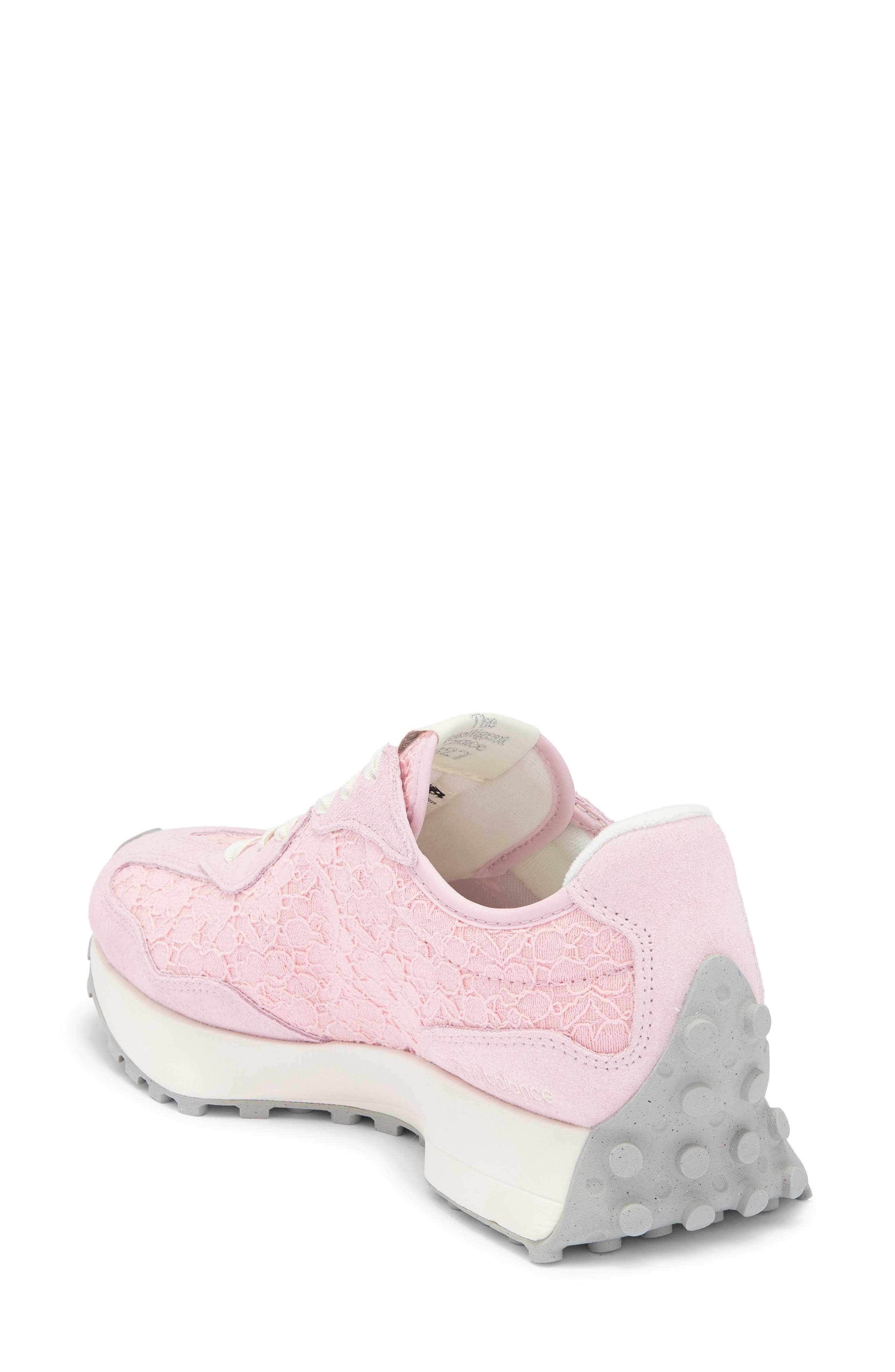 New Balance 327 Lace Sneaker, Alternate, color, Rose Sugar/ Sea Salt