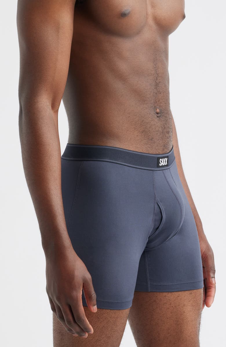 SAXX Assorted 3-Pack Daytripper Boxer Briefs, Alternate, color, Black/ India Ink/ Flintstone