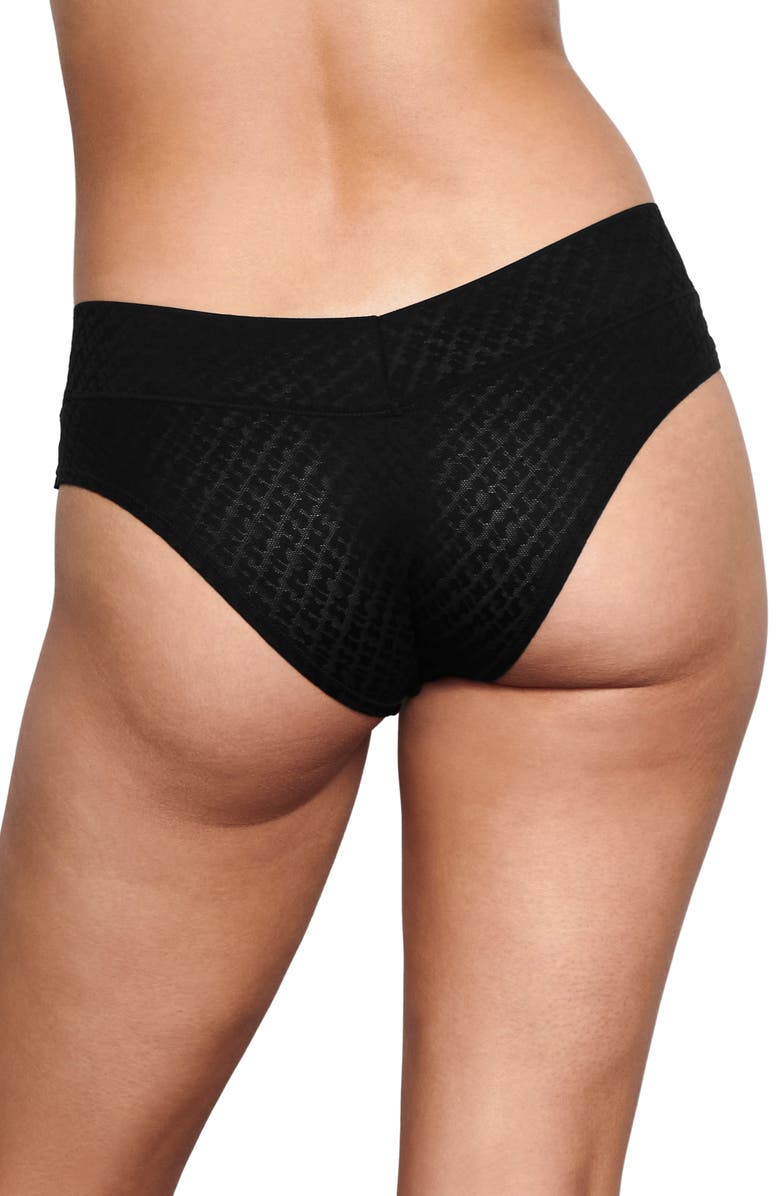 SKIMS Logo Mesh Hipster Briefs, Alternate, color, 