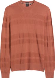 BOSS H-Finito Crewneck Virgin Wool Sweater