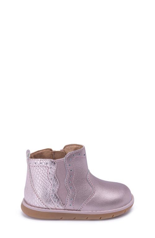 Stride Rite Lena Bootie In Gold