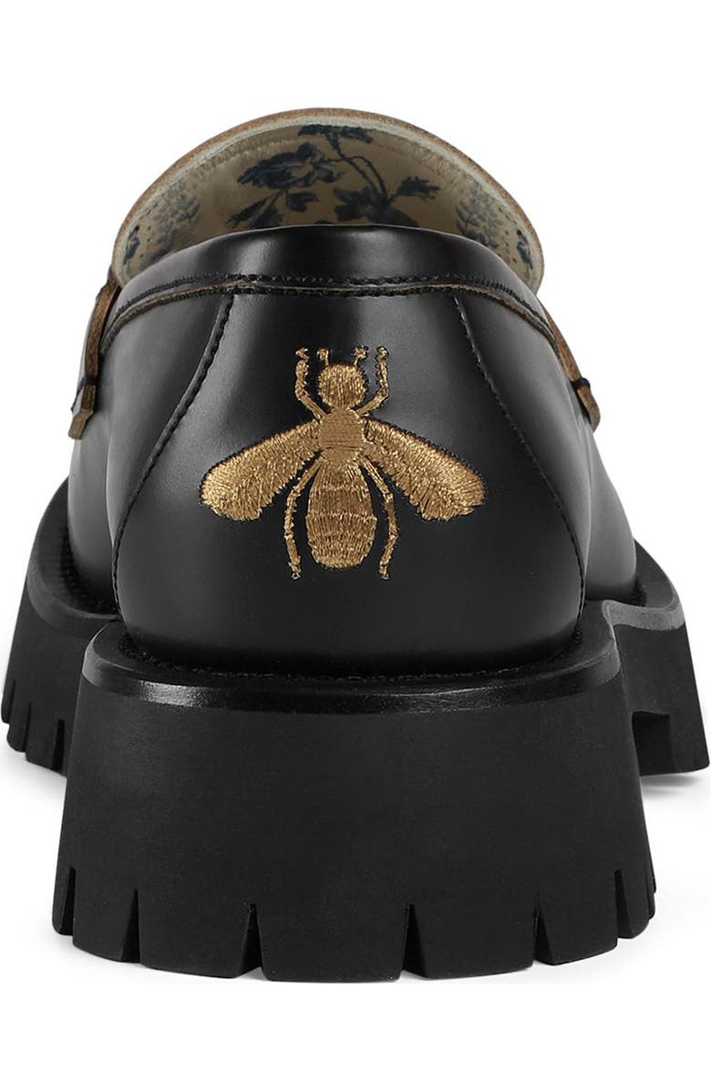 Gucci Bit Lug Sole Loafer, Alternate, color,
