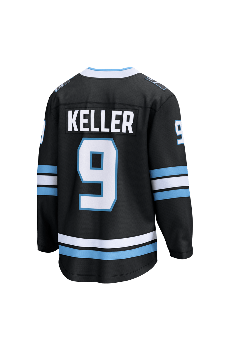 FANATICS Men's Fanatics Clayton Keller Black Utah Mammoth Home Breakaway Jersey, Alternate, color, Black