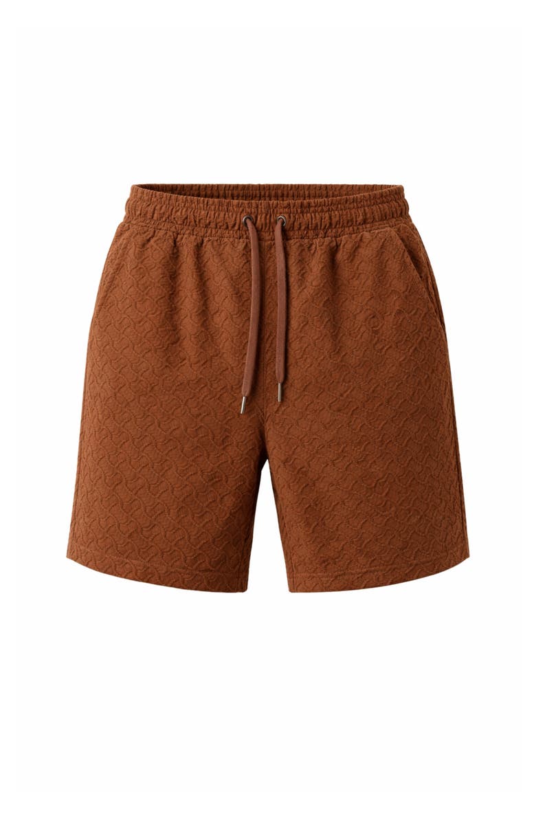 Ivy Swimwear Miles Swim Shorts, Main, color, Brown Mosaic