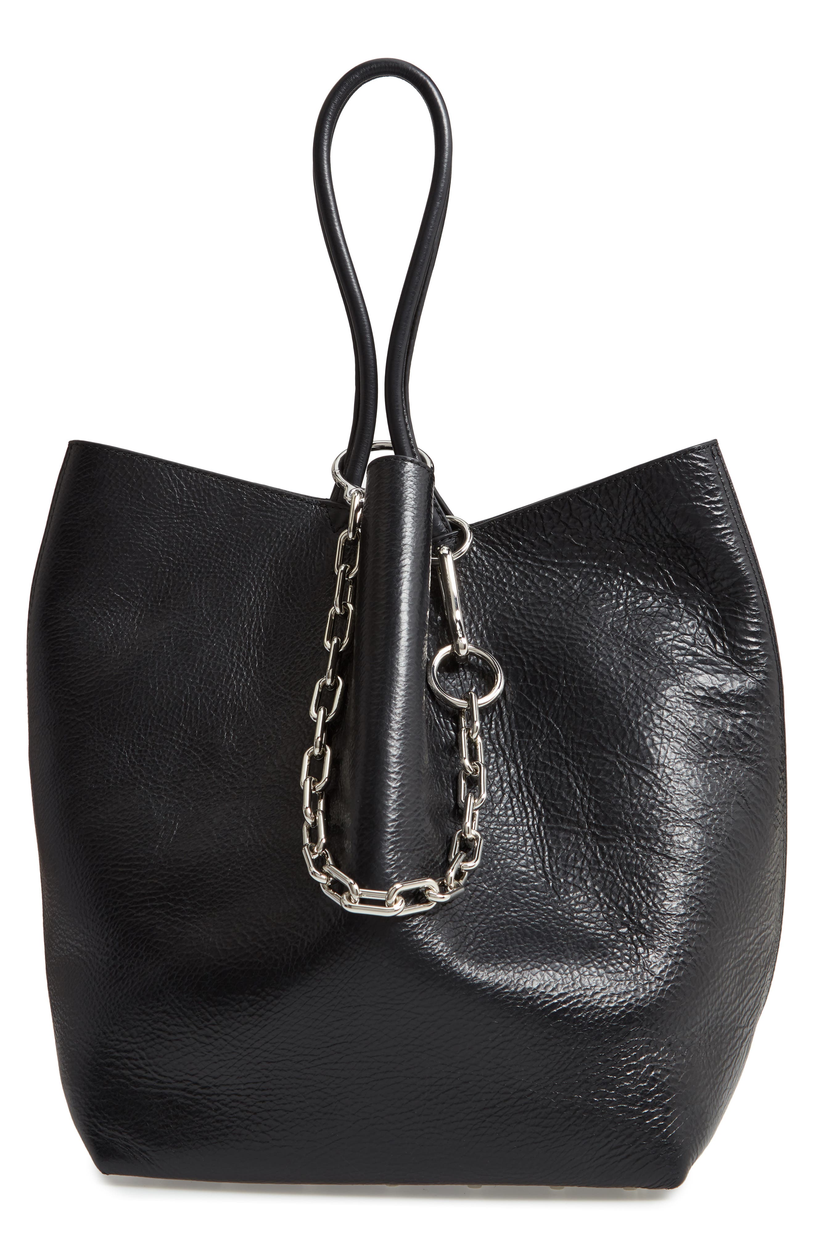 Alexander Wang Large Roxy Leather Tote Bag, Main, color, 