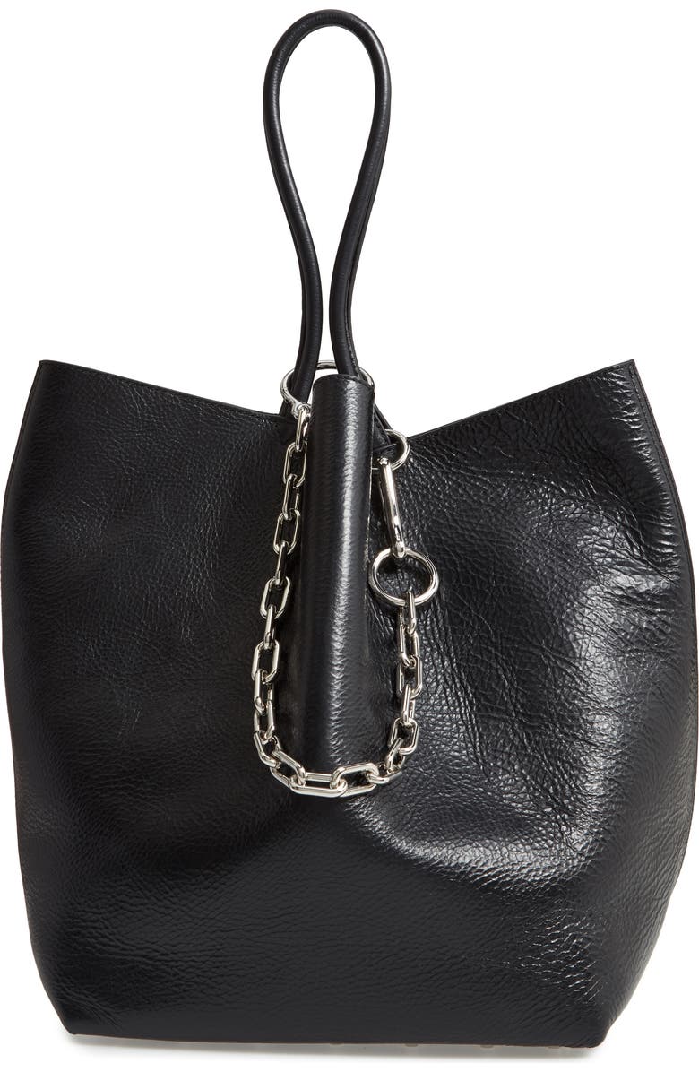 Alexander Wang Large Roxy Leather Tote Bag, Main, color,