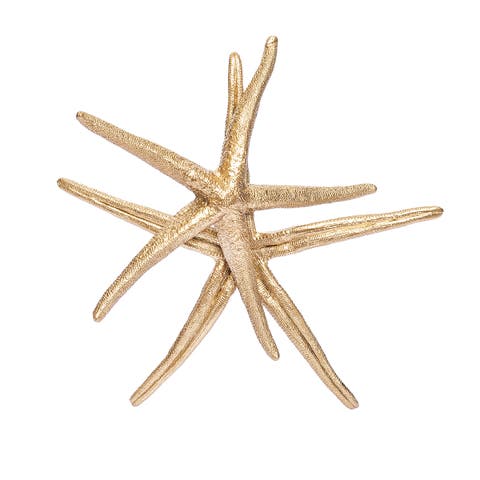 Gold Double Sea Star Figurine