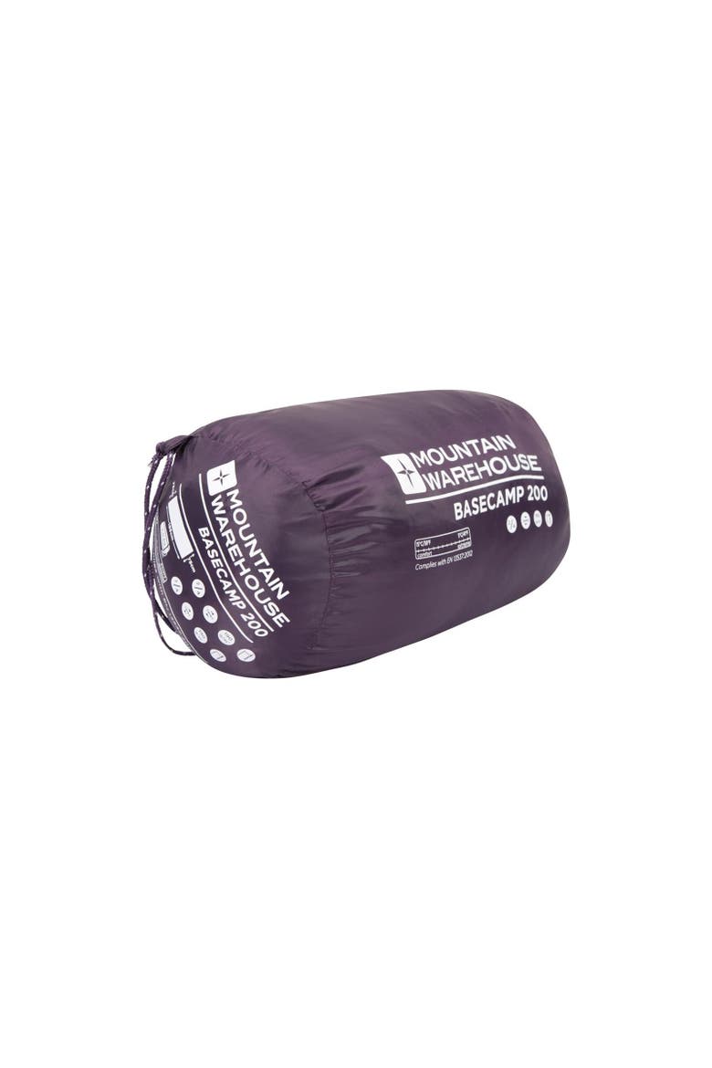 Basecamp 200 Summer Sleeping Bag, Alternate, color, Purple