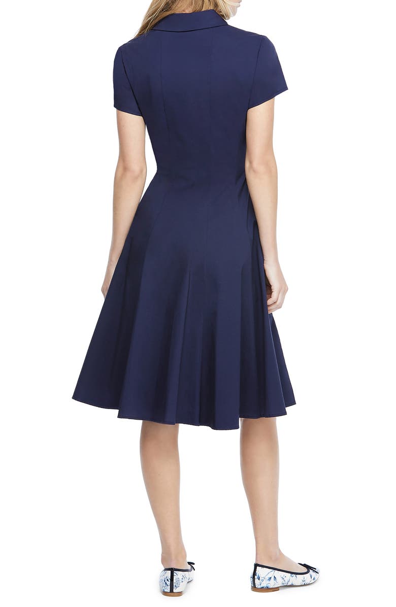 Gal Meets Glam Collection Fit & Flare Shirtdress, Alternate, color,