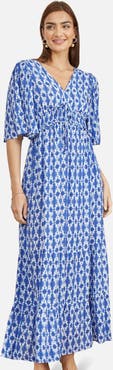 Yumi Maxi Dress With Cross Over Back