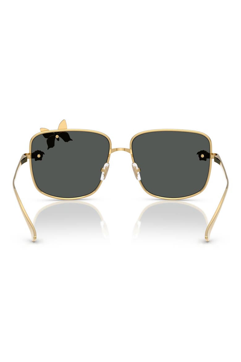59mm Square Sunglasses, Alternate, color, GOLD