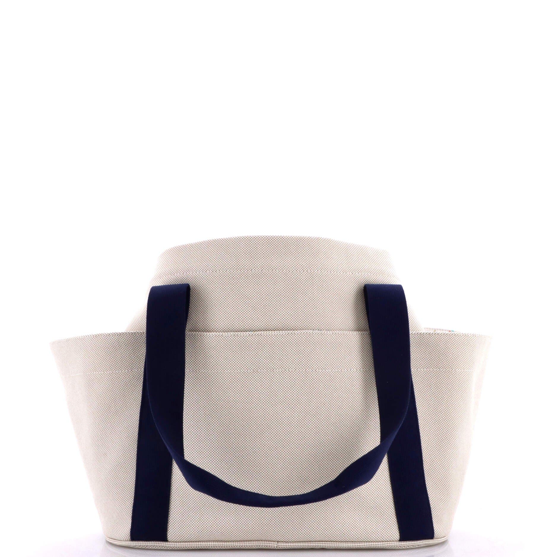 Cabriole Nappy Tote Canvas, Alternate, color, Beige