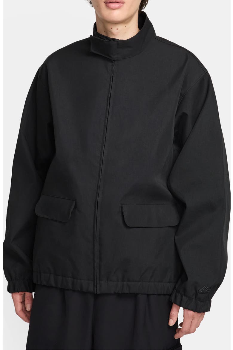 Sportswear Tech Pack Storm-FIT Water & Wind Resistant Jacket, Main, color, BLACK/ KHAKI/ ANTHRACITE
