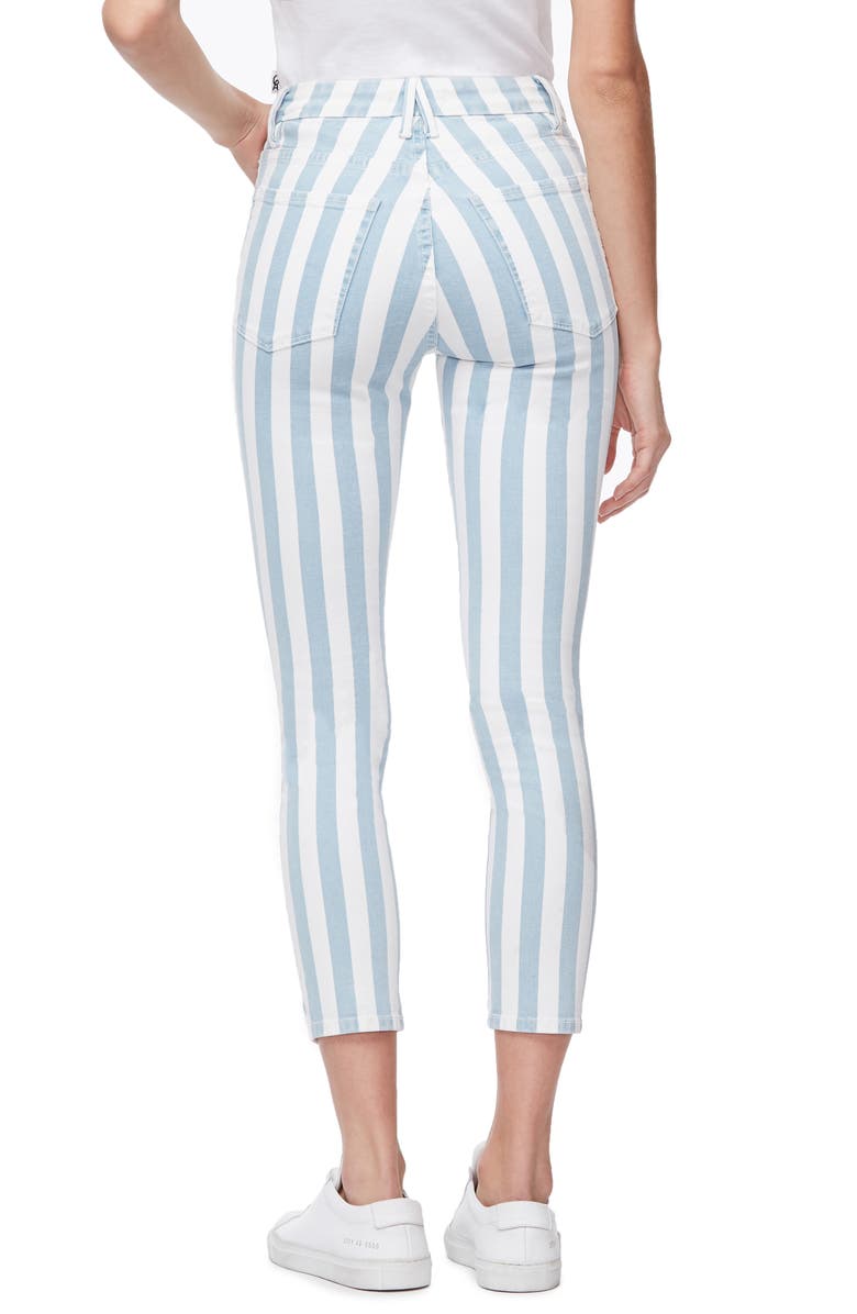 Good American Good Legs High Waist Crop Skinny Jeans, Alternate, color, 