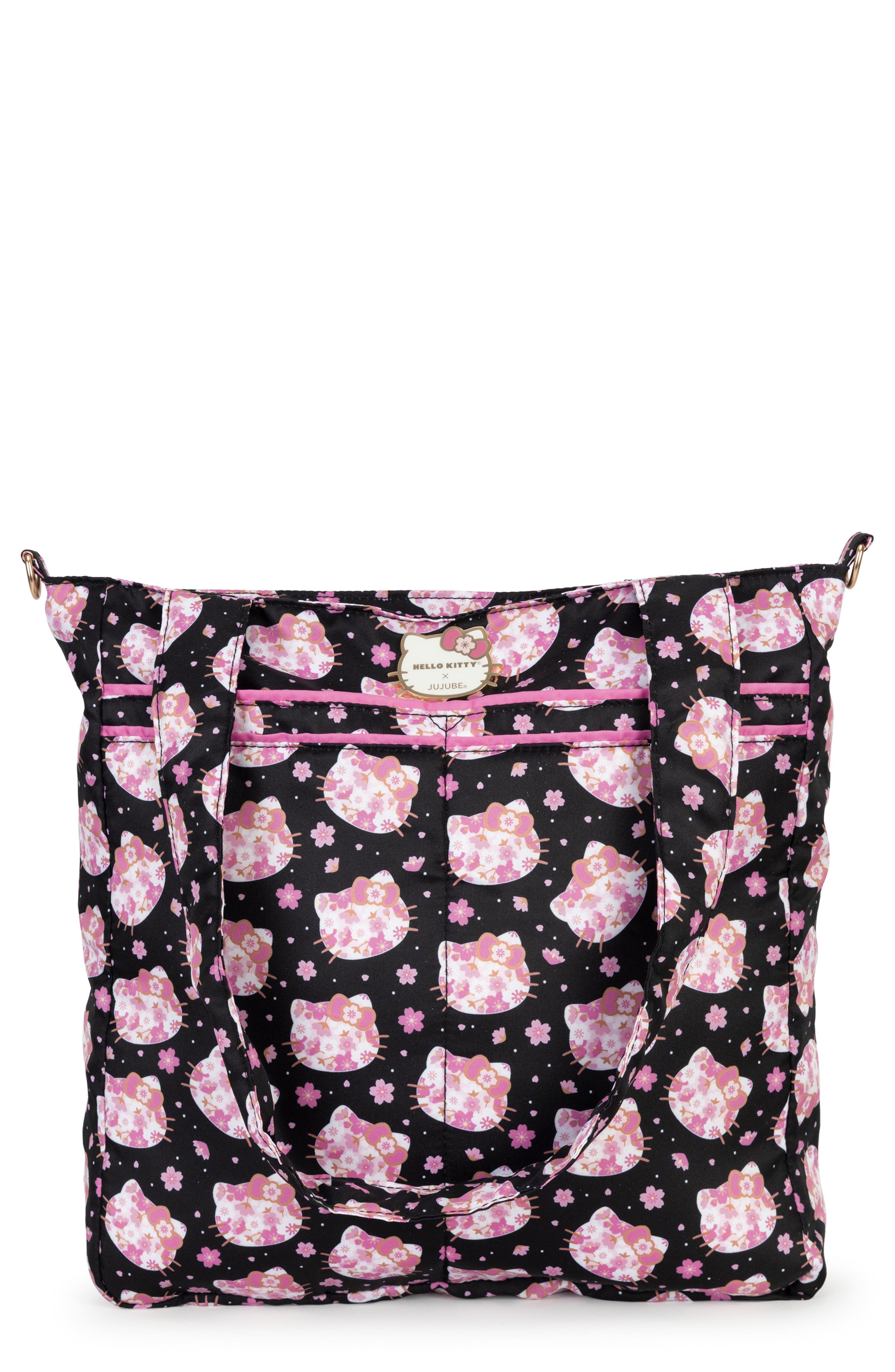 JuJuBe Be Light Diaper Tote, Main, color, Cherry Blossoms