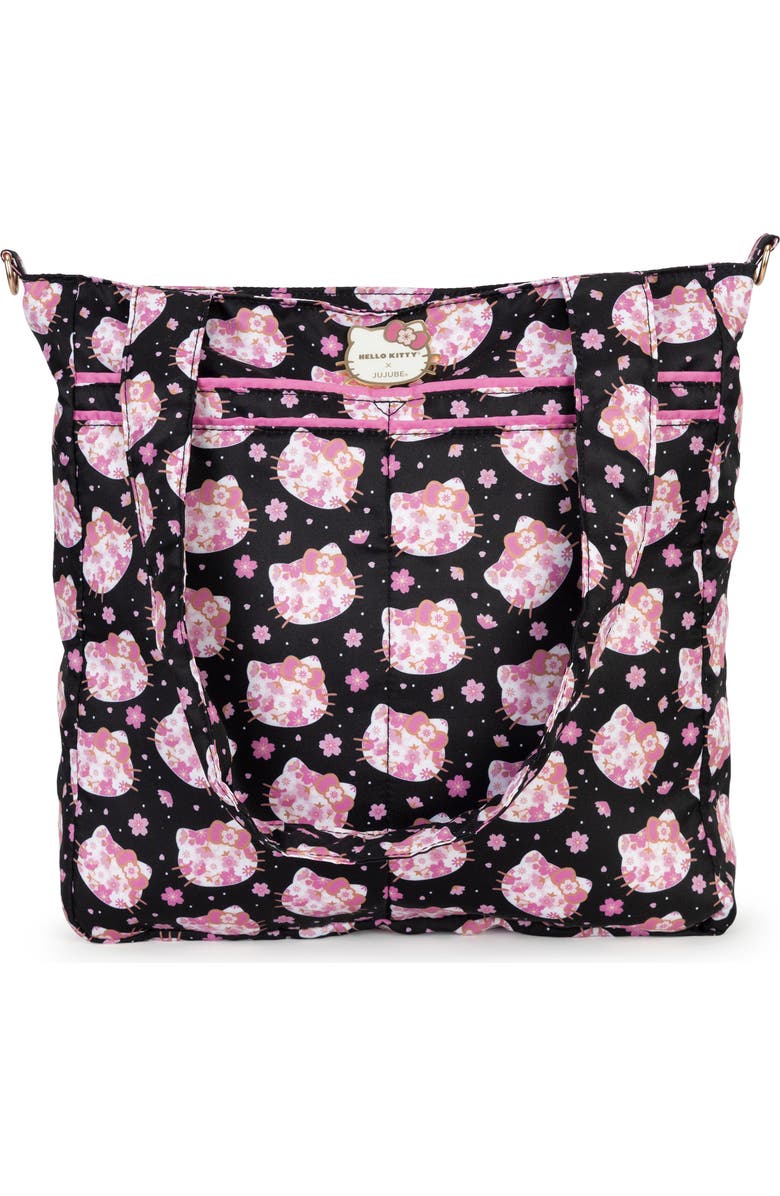 JuJuBe Be Light Diaper Tote, Main, color, Cherry Blossoms