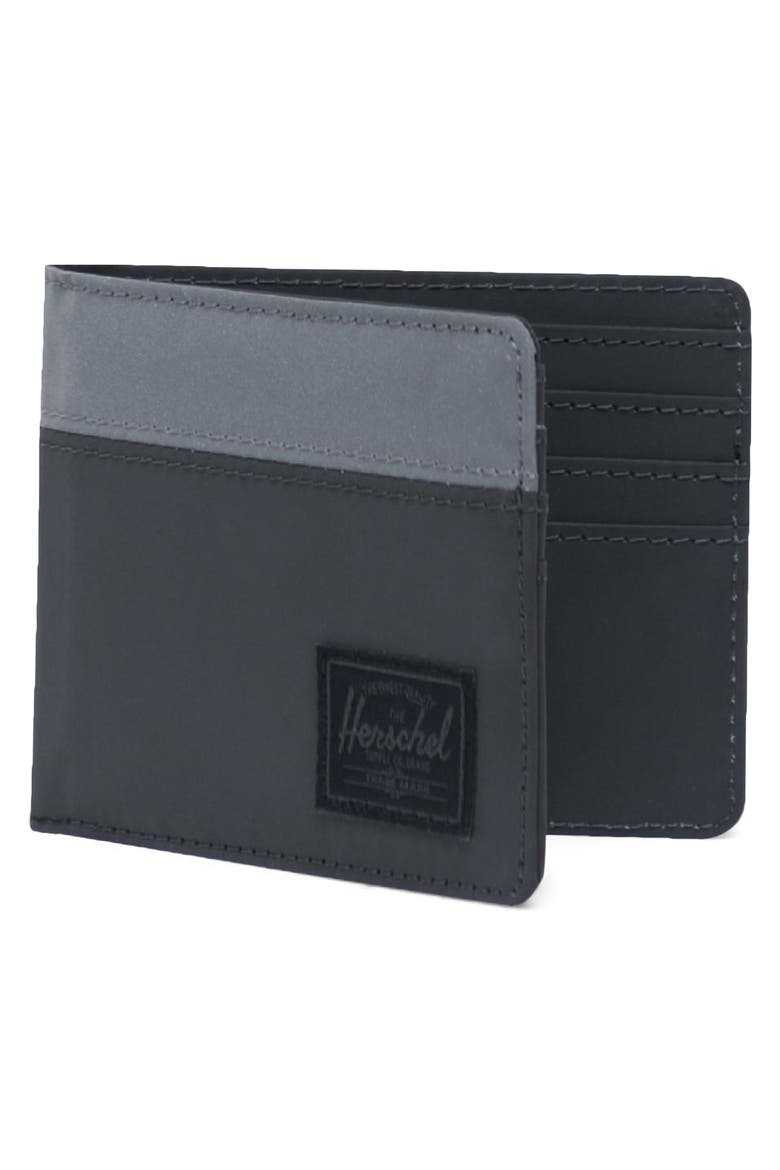 Roy RFID Wallet, Alternate, color, BLACK REFLECTIVE/SILVER REF