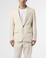 BILLIONAIRE Corduroy Single Breasted Blazer Men