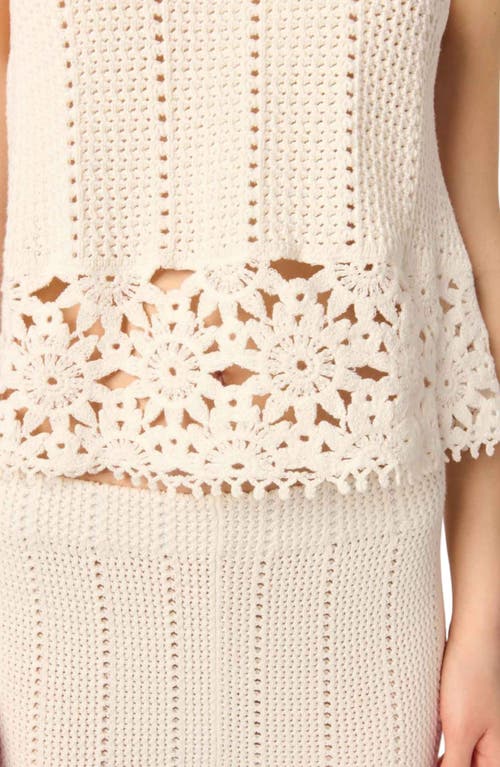 Maje Crochet Vest Top