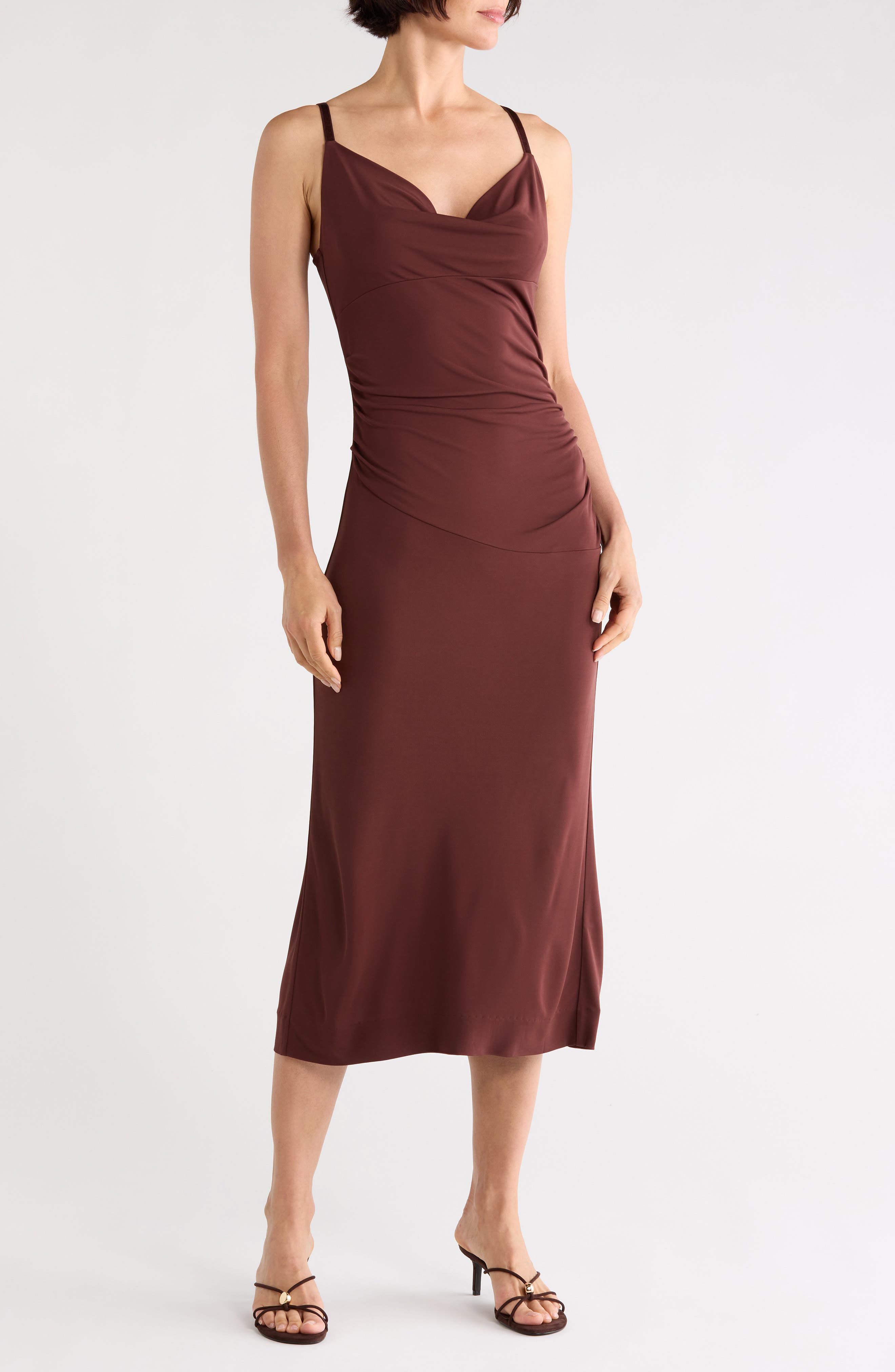 Diane von Furstenberg Claudia Cowl Neck Slipdress