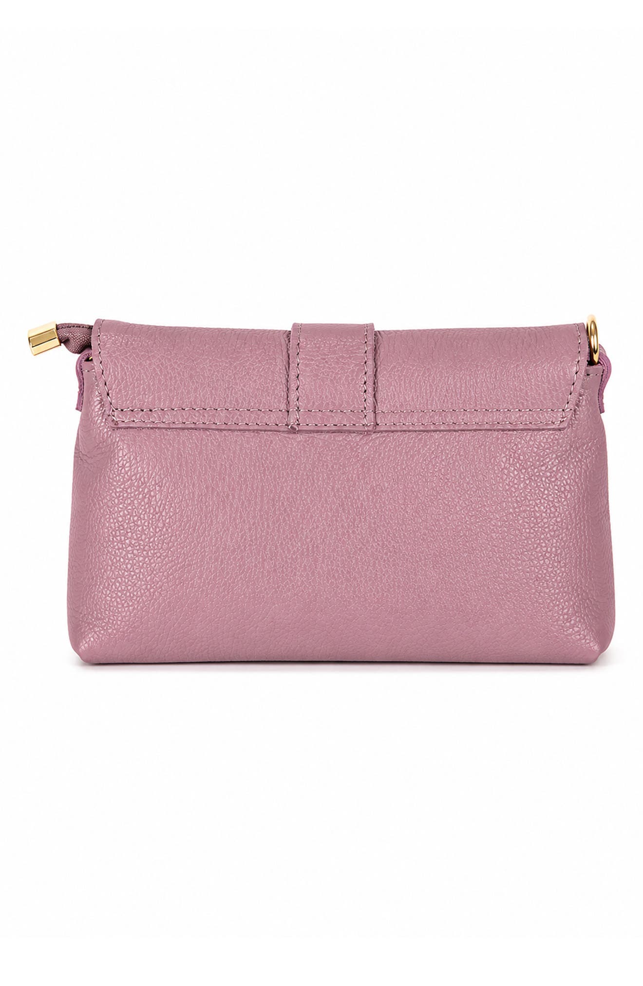 Zara Leather Crossbody Bag, Alternate, color, PALE PINK