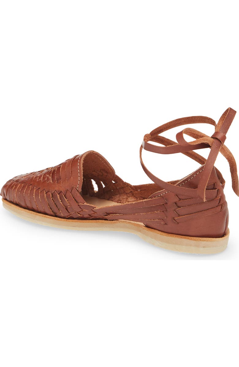 Brother Vellies Ankle Wrap Huarache, Alternate, color,