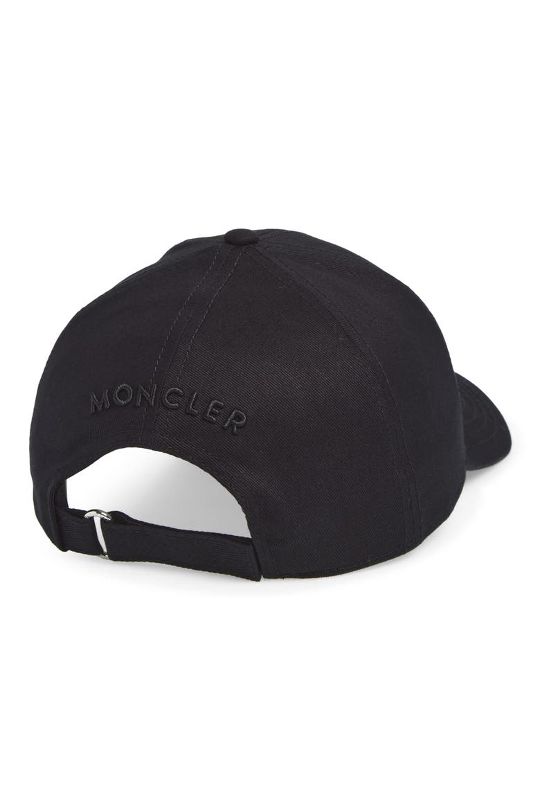Logo Patch Adjustable Baseball Cap, Alternate, color, BLACK