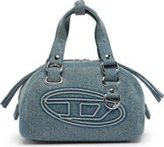 DIESEL® 1DR Dome Soft Denim Crossbody Bag