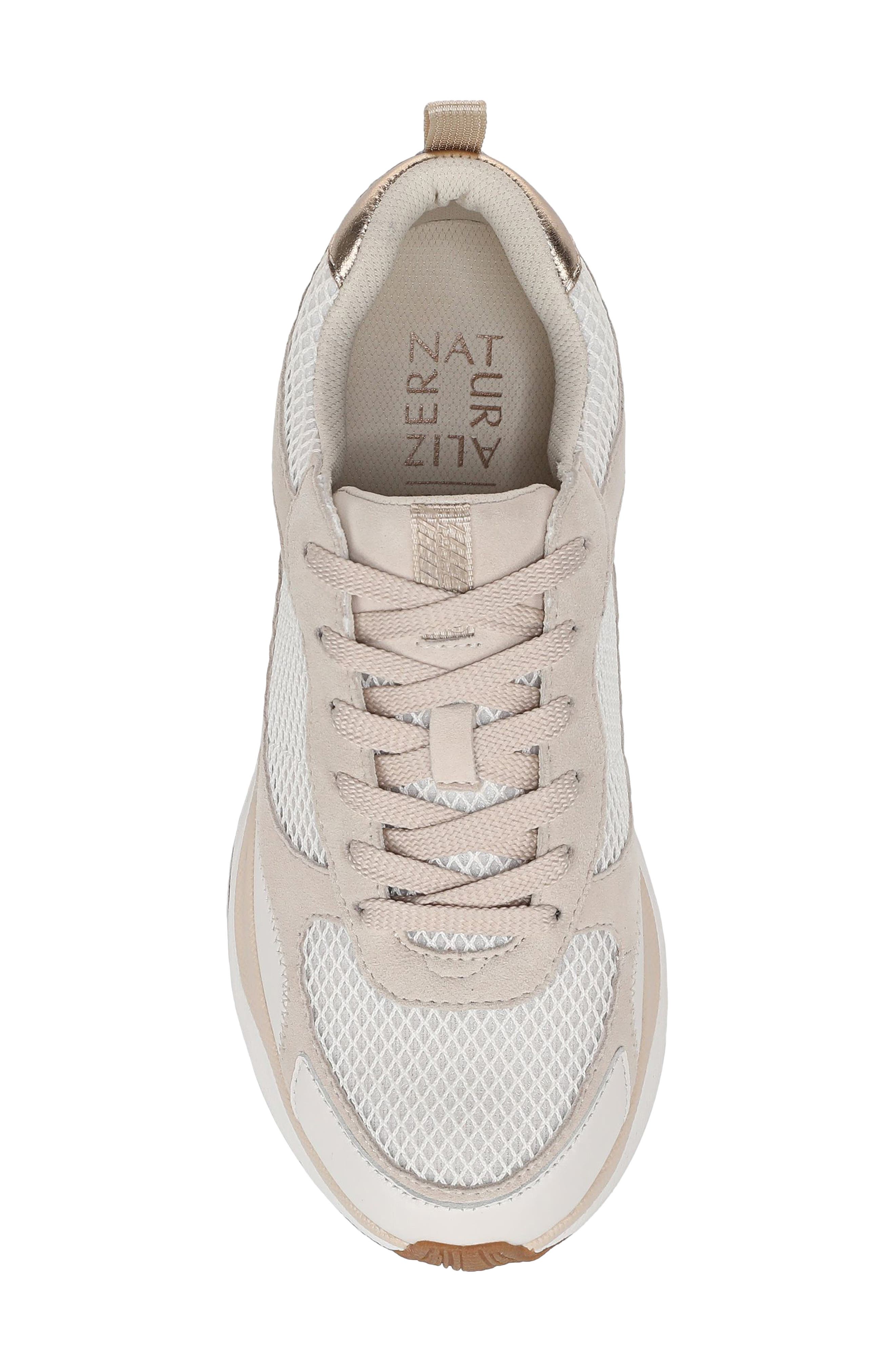 Naturalizer Zoie Sneaker, Alternate, color, Warm White/ Porcelain