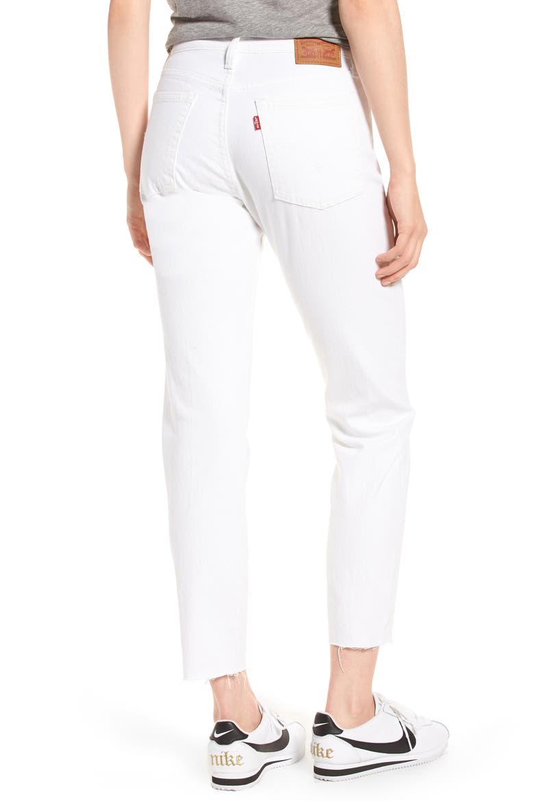 Levi's® Wedgie Icon Fit High Waist Jeans, Alternate, color, ABOVE THE CLOUDS