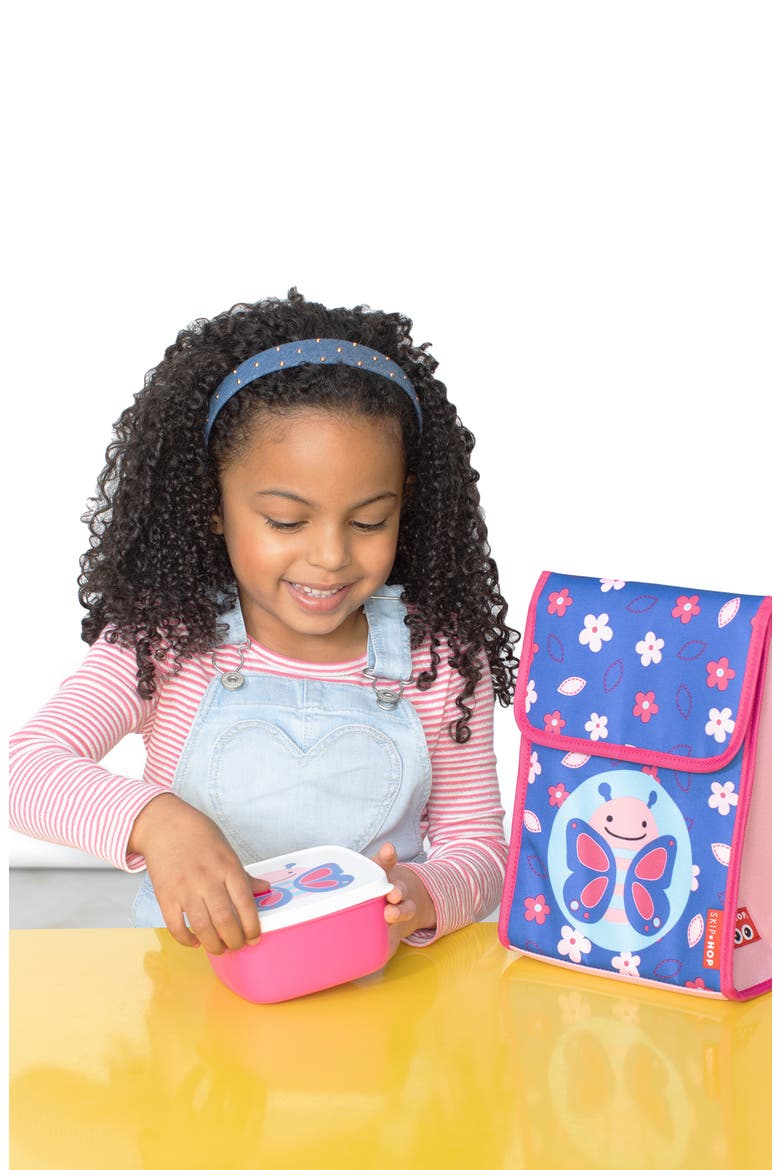 Zoo Butterfly Snack Box Set, Alternate, color, MULTI
