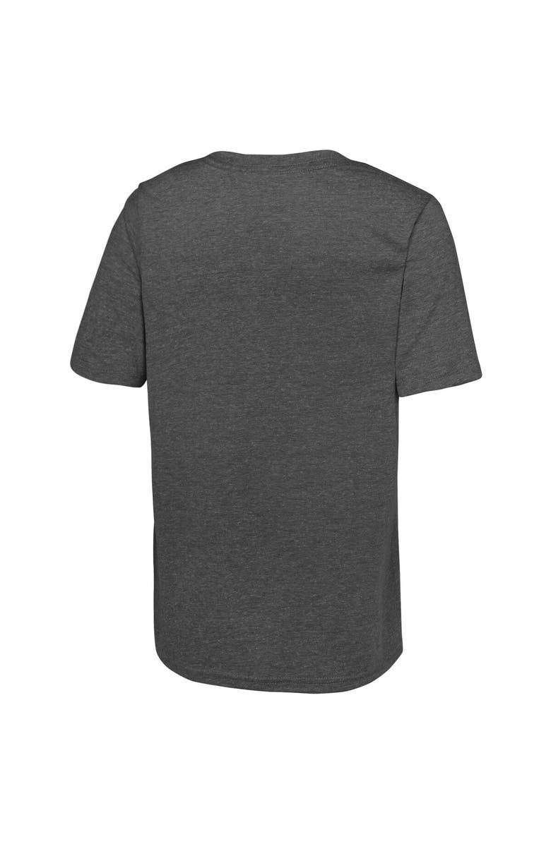 FANATICS Youth Fanatics  Heather Gray Florida Panthers 2024 Stanley Cup Champions Tri-Blend T-Shirt, Alternate, color, 