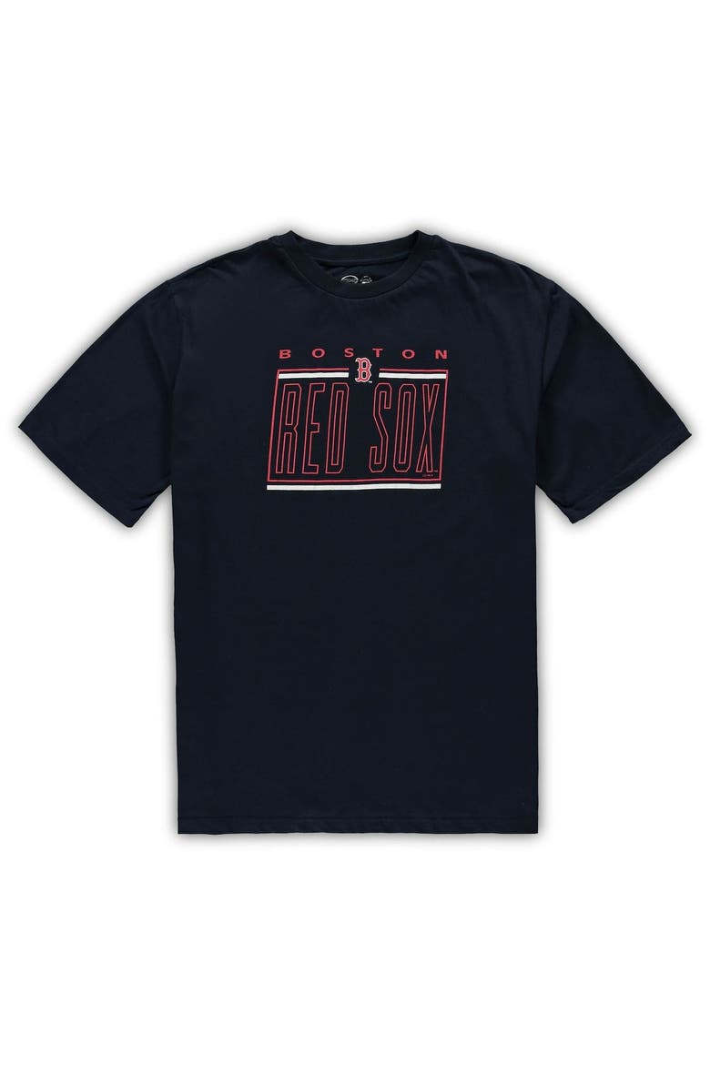 Men's Concepts Sport Navy/Red Boston Red Sox Big & Tall T-Shirt & Shorts Sleep Set, Alternate, color, Navy
