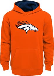 Outerstuff Youth Orange Denver Broncos Prime Pullover Hoodie