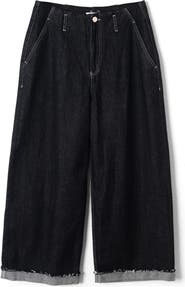 Damson Madder Pascal Loose Fit Raw Hem Jeans