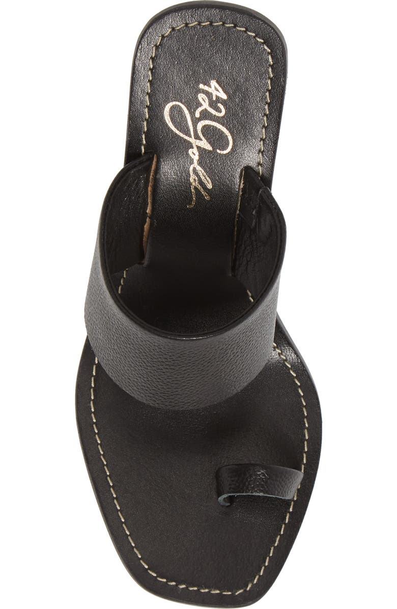 42 Gold Eedie Slide Sandal, Alternate, color,