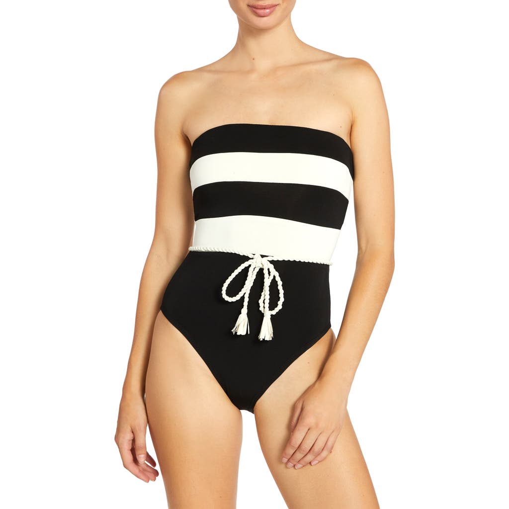 Robin Piccone Babe Bandeau One Piece Swimsuit