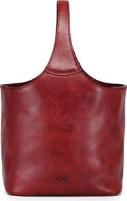 OLD TREND Napa Genuine Leather Relaxed Handcrafted Basket Bag