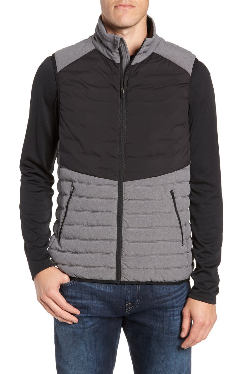 Zella Down Vest, Main, color, 