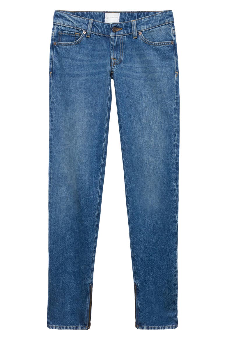 Y2K Low Rise Ankle Skinny Jeans, Alternate, color, MIDTOWN